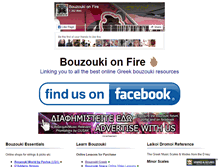 Tablet Screenshot of bouzoukispot.com